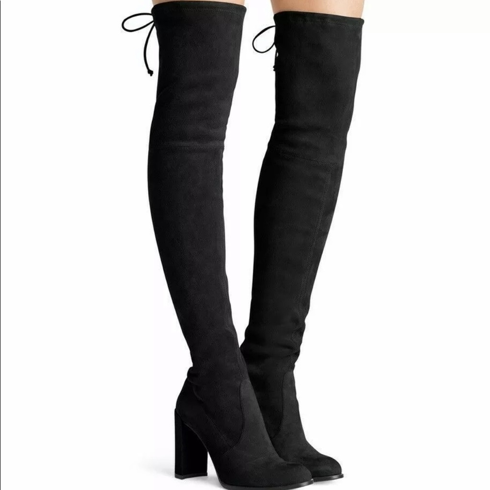 STUART WEITZMAN over the knee Hiline Boots SZ 7